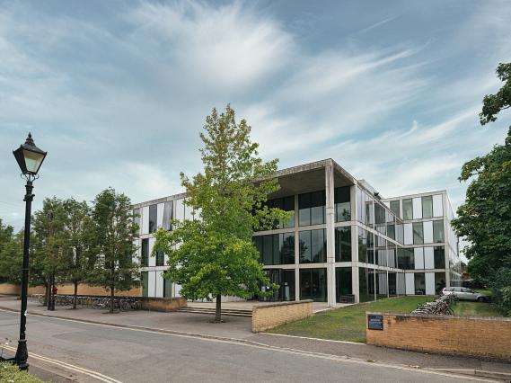 Image of the entrance to the Manor Road Building