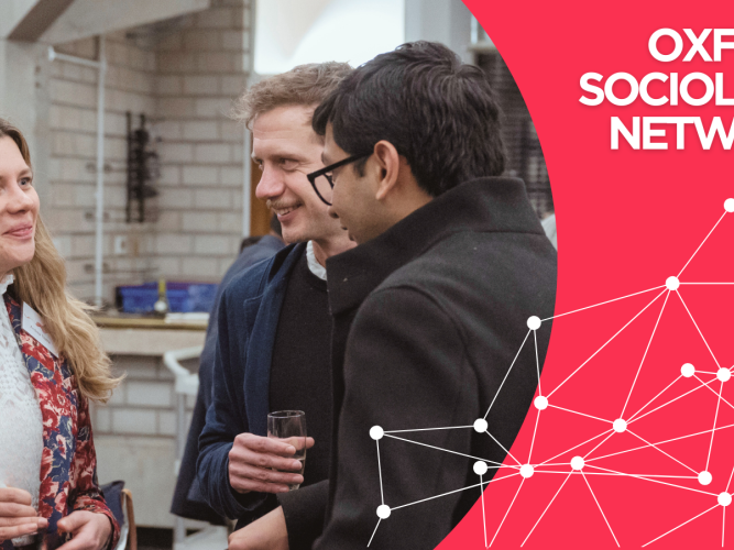 Image of researchers talking