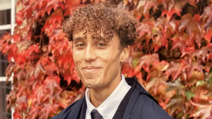 Image of Samuel Birch at matriculation 