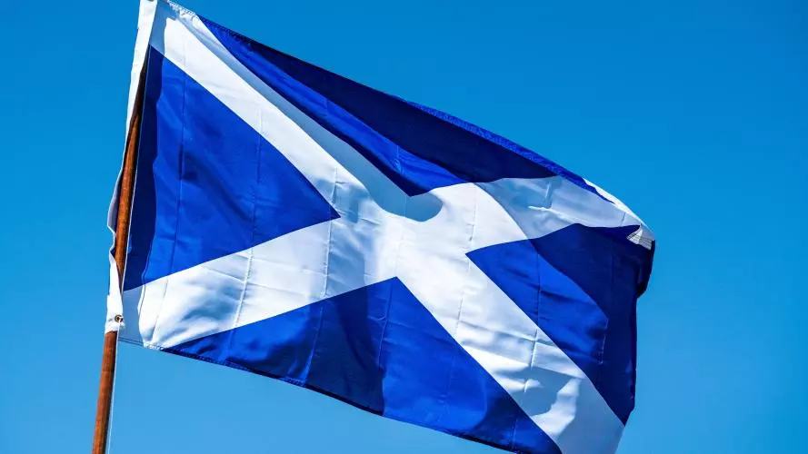 Image of the Scottish flag