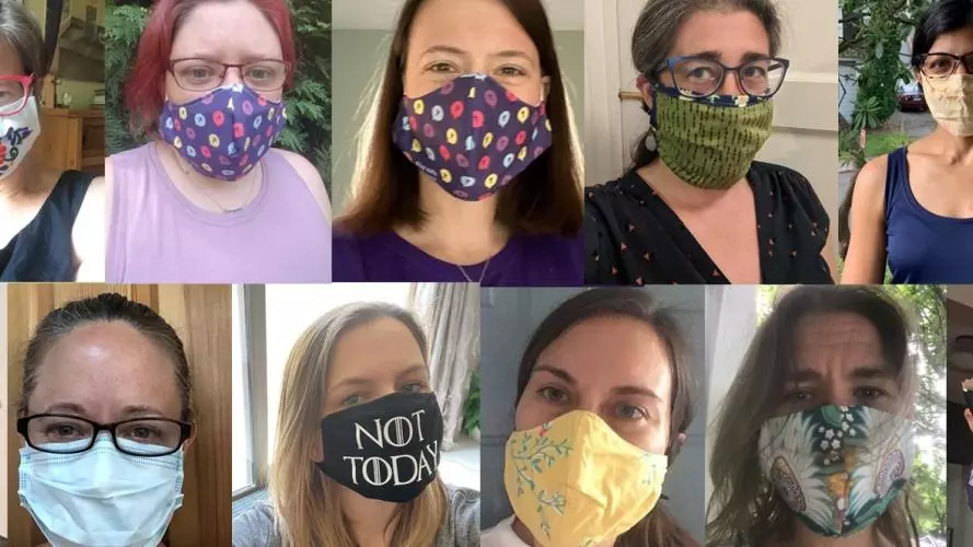 A group of portraits of the 11 women PhDs and clinicians from Dear Pandemic