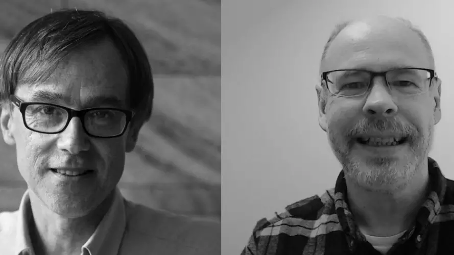 Image of Federico Varese (left) and Colin Mills (right)