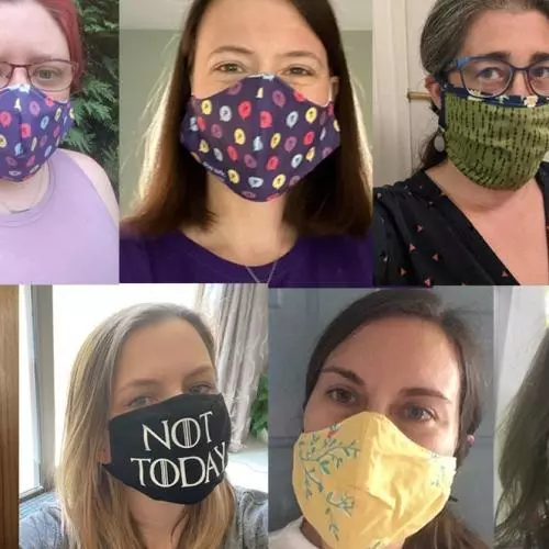 A group of portraits of the 11 women PhDs and clinicians from Dear Pandemic