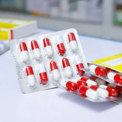 Image of medication on a table