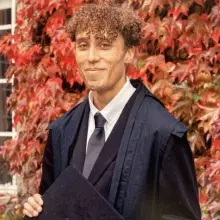 Image of Samuel Birch at matriculation 