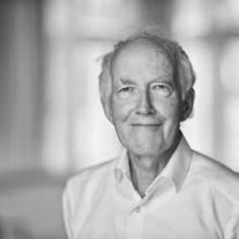 Black & white image of Anthony Heath