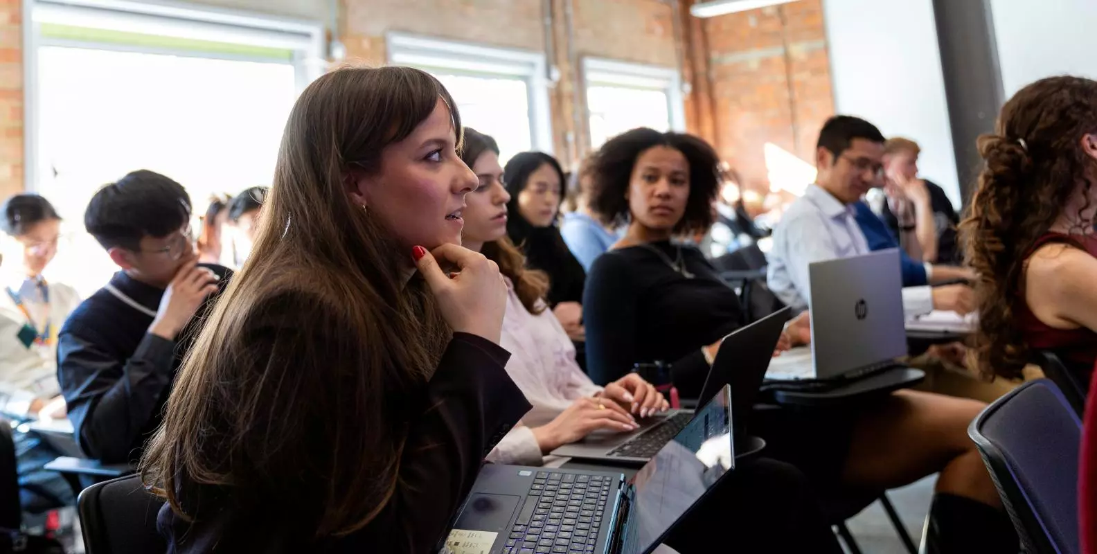 Image of students during a seminar in the Department Seminar Room