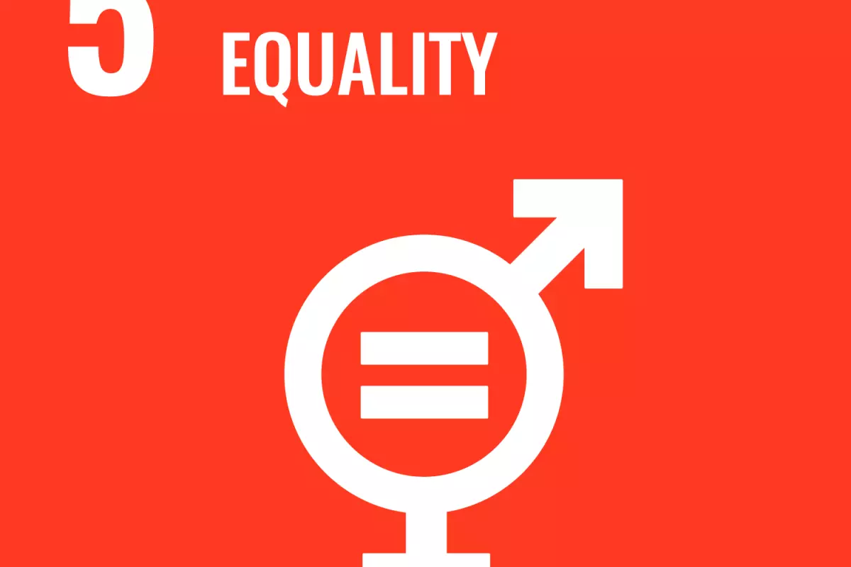 Logo for SDG 5: Gender Equality